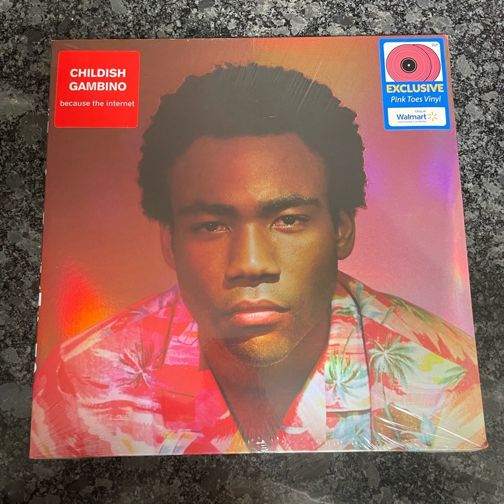 Childish Gambino “because the internet” Vinyl in original packaging